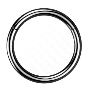 titanium PVD Black Hinged Segment Ring